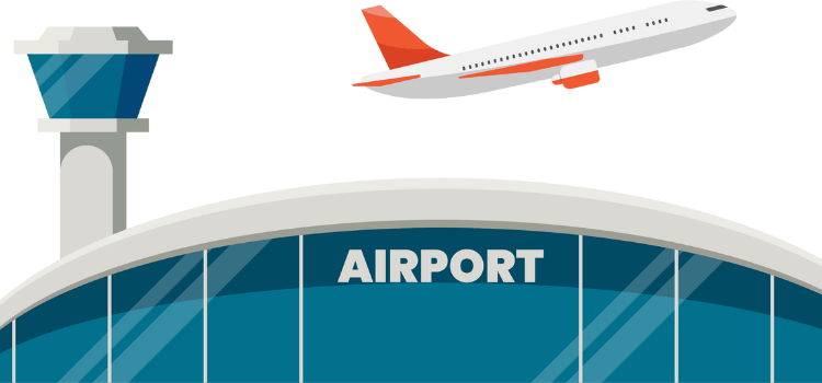 Luchthaven in Duitsland