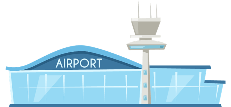 Luchthaven in Nederland
